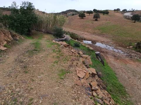 TERRENO COM 35.120 M2 - POÇO - ÁGUA - COM POSSIBILIDADE DE CONSTRUIR UM ARMAZÉM - CORTE DO GAGO - CASTRO MARIM - ALGARVE