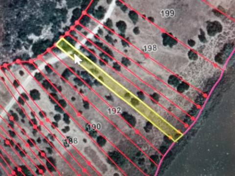 TERRENO RUSTICO COM 760 M2 JUNTO AO RIO GUADIANA - PONTAL - ALCOUTIM