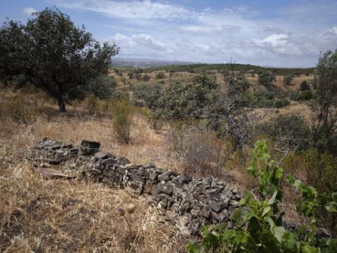 MORADIAS COM TERRENO DE 1.680 M2 - PARA RECONSTRUIR - NA ALDEIA DA SENTINELA EM CASTRO MARIM - ALGARVE