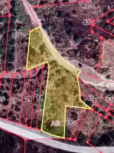 TERRENO RUSTICO COM 2.960 M2 - PLANO- NO AZINHAL EM CASTRO MARIM - ALGARVE