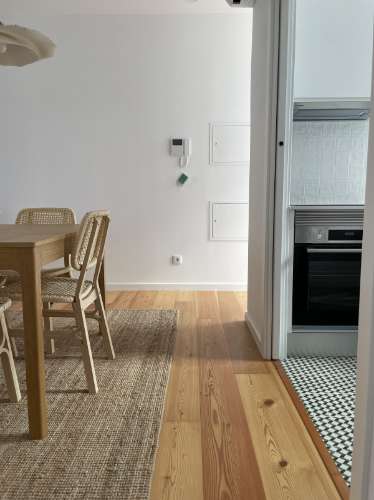 Apartamento T2 Novo, mobilado, anual, no Centro Pombalino de Vila Real de Santo António.