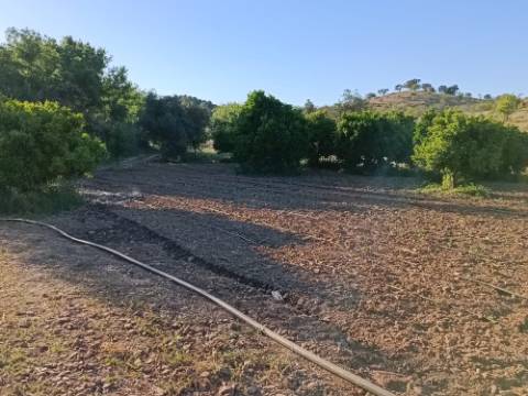 TERRENO COM 4.880 M2 - HORTA - COM ÁGUA DE REGA E NORA - RIO SECO - CASTRO MARIM - ALGARVE