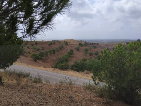 TERRENO COM 53.520 M2 - VISTA MAR - COM LAGO - POSSIBILIDADE DE CONSTRUIR - CAMPEIROS - CASTRO MARIM - ALGARVE