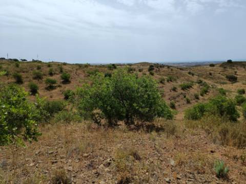 TERRENO COM 53.520 M2 - VISTA MAR - COM LAGO - POSSIBILIDADE DE CONSTRUIR - CAMPEIROS - CASTRO MARIM - ALGARVE