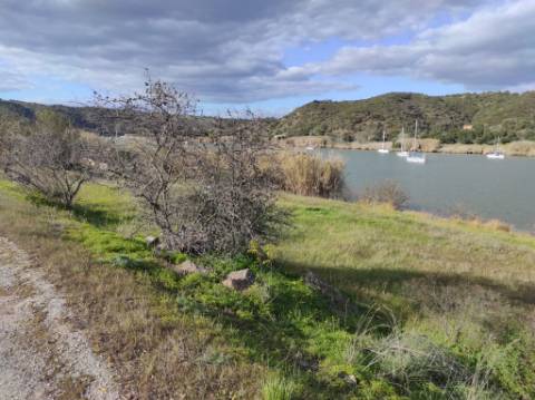 TERRENO RUSTICO COM 10.560 M2 - JUNTO AO RIO GUADIANA - LARANJEIRAS - ALCOUTIM