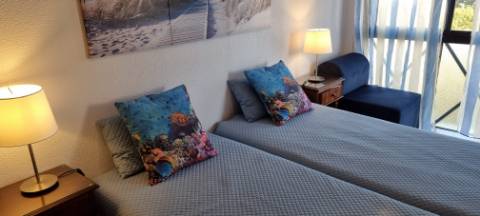 Apartamento T2 em Altura para arrendamento de Outubro a Maio