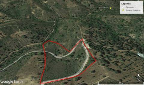 Terreno Rústico próximo de Santa Catarina da Fonte do Bispo