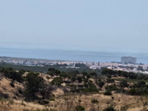 RUINA COM TERRENO - COM PIP APROVADO PARA MORADIA T3 COM PISCINA - VISTA MAR - VILA NOVA DE CACELA - VRSA - ALGARVE