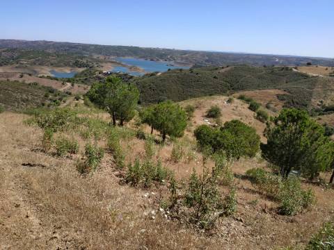 TERRENO RÚSTICO COM 20.000 M2 - VISTA LAGO - NO CERRO DO ENHO EM CASTRO MARIM - ALGARVE