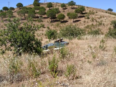 TERRENO RÚSTICO COM 20.000 M2 - VISTA LAGO - NO CERRO DO ENHO EM CASTRO MARIM - ALGARVE