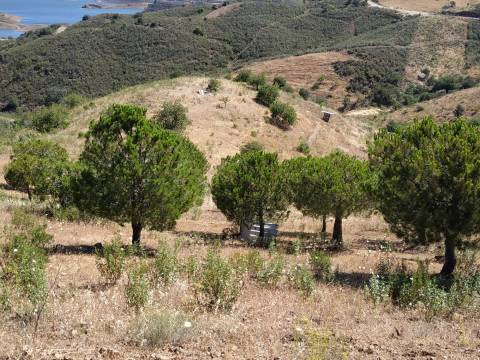 TERRENO RÚSTICO COM 20.000 M2 - VISTA LAGO - NO CERRO DO ENHO EM CASTRO MARIM - ALGARVE