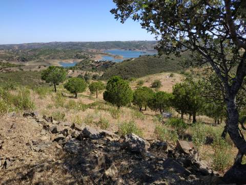 TERRENO RÚSTICO COM 20.000 M2 - VISTA LAGO - NO CERRO DO ENHO EM CASTRO MARIM - ALGARVE
