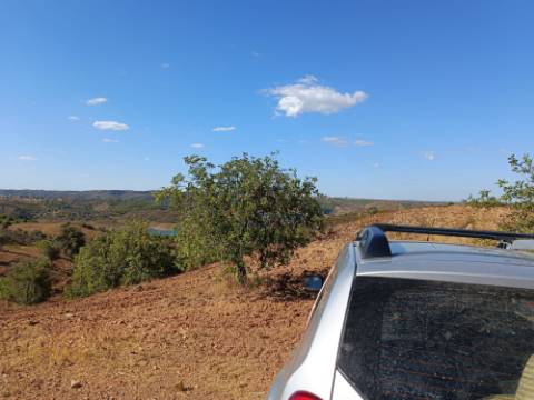 TERRENO RÚSTICO COM 20.000 M2 - VISTA LAGO - NO CERRO DO ENHO EM CASTRO MARIM - ALGARVE