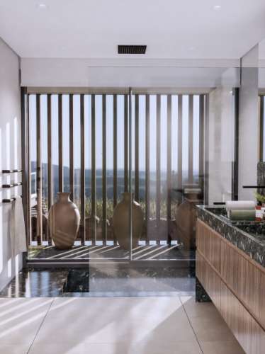 Moradia Isolada em construção com 4 suites de R/C e 1º piso com piscina e logradouro, garagem para 2 carros