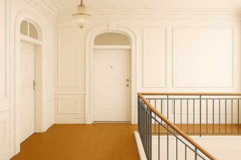 Encantador apartamento T2 com 89 m2 em um edifício Pombalino de grande valor histórico.