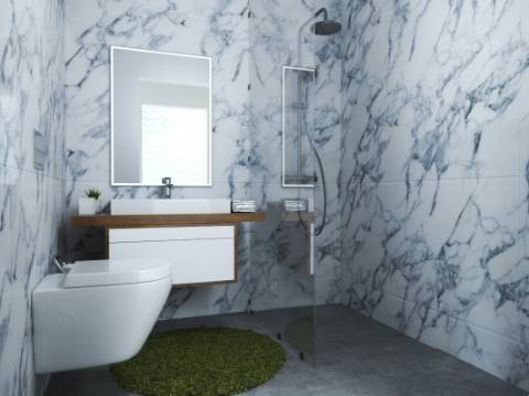 Apartamento T1 Novo com Piscina e garagem em empreendimento Sofisticado e elegante!