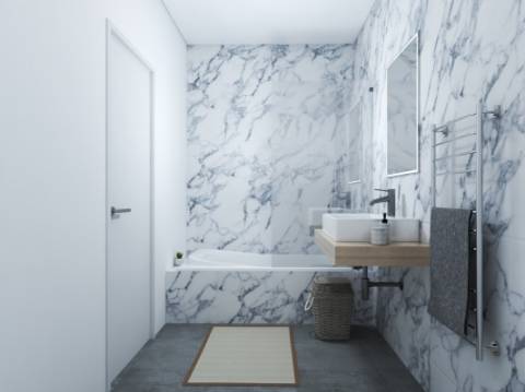 Apartamento T1 Novo com Piscina e garagem em empreendimento Sofisticado e elegante!