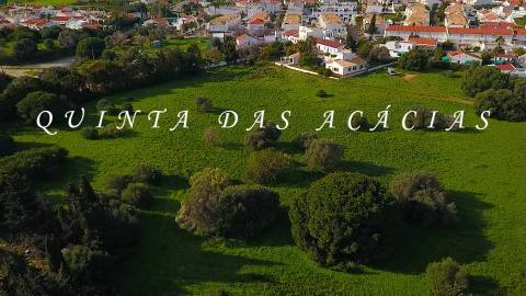 Moradia tradicional para venda em quinta junto a núcleo urbano, com a possibilidade de construção de 7 moradias com piscina