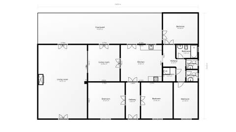 Moradia tradicional para venda em quinta junto a núcleo urbano, com a possibilidade de construção de 7 moradias com piscina