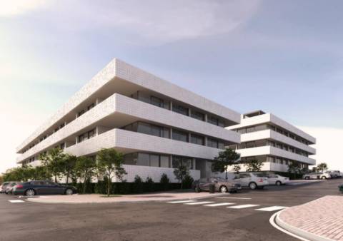 Apartamento T2 com 119 m2, varandas de 13 m2 e terraço de 6m2