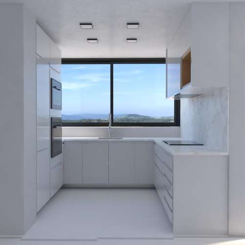 Apartamento T1 com 93 m2, varandas de 17m2 e terraço de 8,20m2