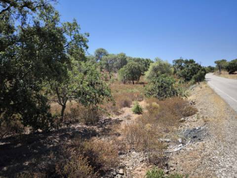 TERRENO RUSTICO COM 22.320 M2 - POSSIBILIDADE DE CONSTRUIR APOIO AGRÍCOLA - COM SOBREIROS - RIO SECO - CASTRO MARIM - ALGARVE