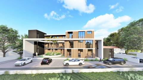 Excelente apartamento T2 com piscina, em fase de construção no centro de Almancil.