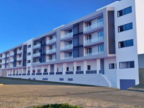 Excelente apartamento T2 com boas áreas, garagem e arrumo fechado em fase de construção no centro de Loulé.