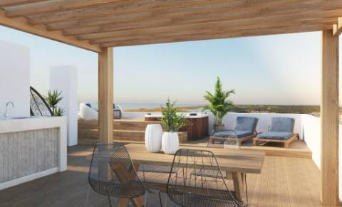 Penthouse T2 com Rooftop de 113.50m2 e Varandas no Novo Empreendimento Varandas de Cabanas