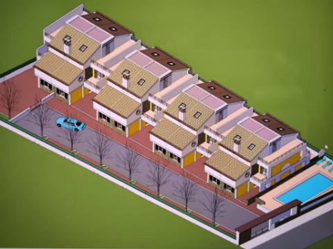 TERRENO URBANO COM 1720 M2 - PARA CONSTRUÇÃO - MORADIAS PREDIO - MANTA ROTA - VILA NOVA DE CACELA - VRSA