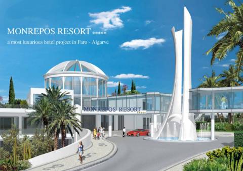 Projeto aprovado para construção de Hotel de 146 quartos, em Faro, inserido em terreno com 14,69 hectares