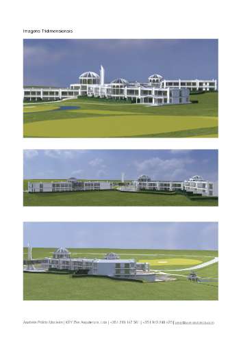 Projeto aprovado para construção de Hotel de 146 quartos, em Faro, inserido em terreno com 14,69 hectares