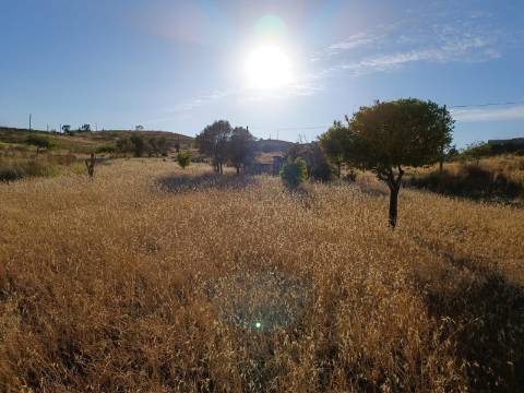 TERRENO COM ARMAZÉM - RUINA - NORA - FURO - COM 77.630 M2 - CONSTRUÇÃO DE MORADIA E TURISMO - MALHÃO - CASTRO MARIM - ALGARVE
