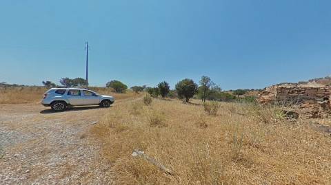 RUINA COM TERRENO - COM PIP APROVADO PARA MORADIA T3 COM PISCINA - VISTA MAR - VILA NOVA DE CACELA - VRSA - ALGARVE