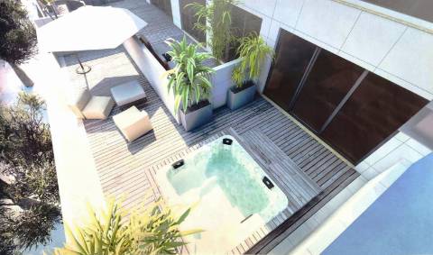 Lote para prédio com projeto aprovado - 20 apartamentos - Olhão