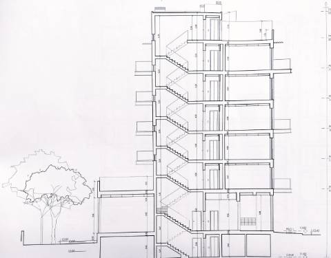 Lote para prédio com projeto aprovado - 20 apartamentos - Olhão