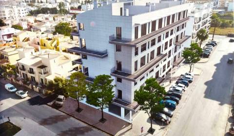 Lote para prédio com projeto aprovado - 20 apartamentos - Olhão