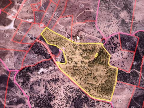 TERRENO COM 113.000 M2 - COM ÁGUA - ELETRICIDADE - ESTUFAS - PARA CONSTRUÇÃO - HABITAÇÃO E TURISMO - EM ODELEITE - CASTRO MARIM - ALGARVE