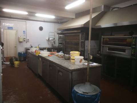 Fabrica e salão de Festas em Vila Real de António