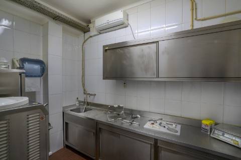 Fabrica e salão de Festas em Vila Real de António