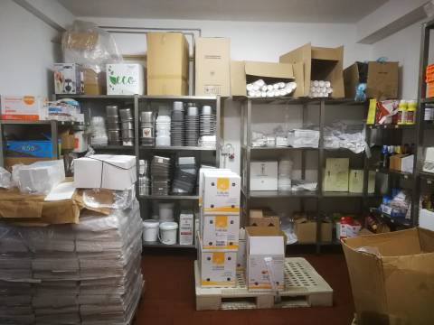 Fabrica e salão de Festas em Vila Real de António