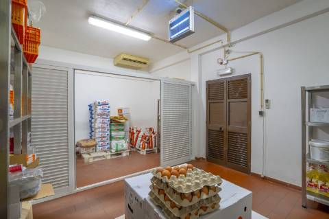 Fabrica e salão de Festas em Vila Real de António