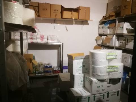 Fabrica e salão de Festas em Vila Real de António