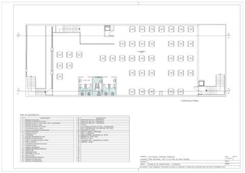 Fabrica e salão de Festas em Vila Real de António