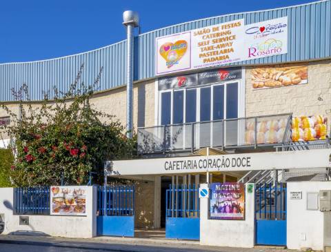 Fabrica e salão de Festas em Vila Real de António