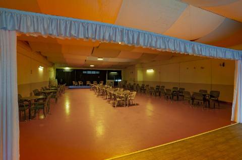 Fabrica e salão de Festas em Vila Real de António