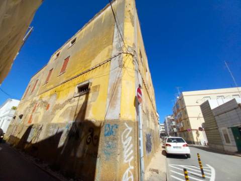 Terreno para construção - área de reabilitação urbana - Baixa de Olhão - zona Ribeirinha