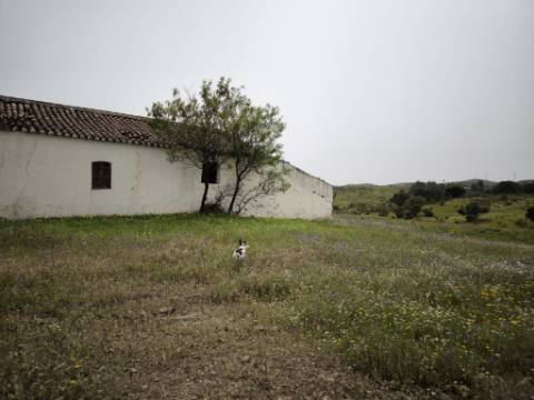 TERRENO COM 7.040 M2 - URBANO DE 320 M2 - PARA RECONSTRUIR - CAMPEIROS - CASTRO MARIM - ALGARVE