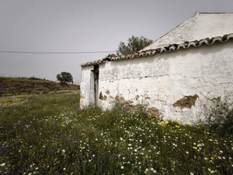 TERRENO COM 7.040 M2 - URBANO DE 320 M2 - PARA RECONSTRUIR - CAMPEIROS - CASTRO MARIM - ALGARVE