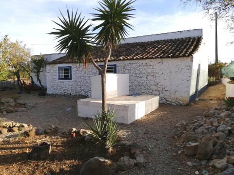 Moradia típica com terreno agrícola em Santa Catarina da Fonte do Bispo